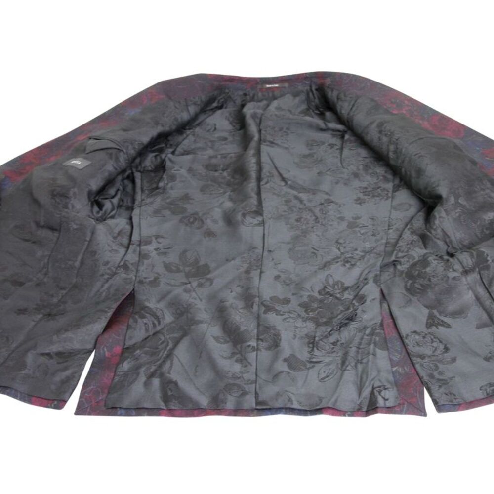 Gucci Men's Multi-Color Runway Sketch-Printed Flannel Dandy Jacket (G 50R / US - Picture 9 of 12